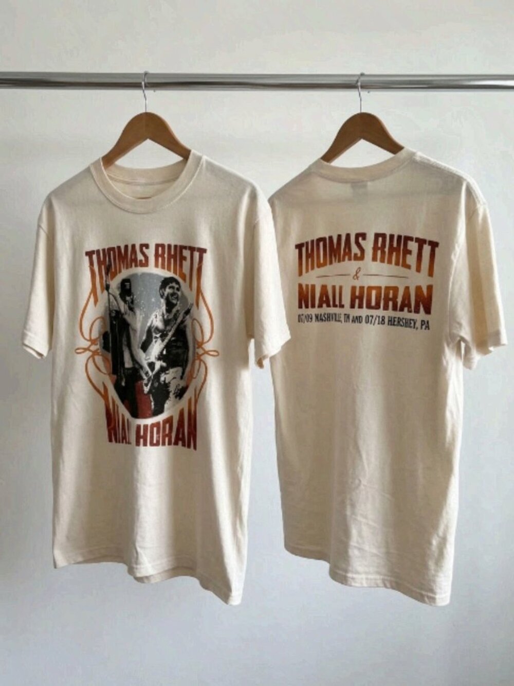 Thomas Rhett x Niall Horan Hersheypark Stadium Show 2026 T-shirt Reprint